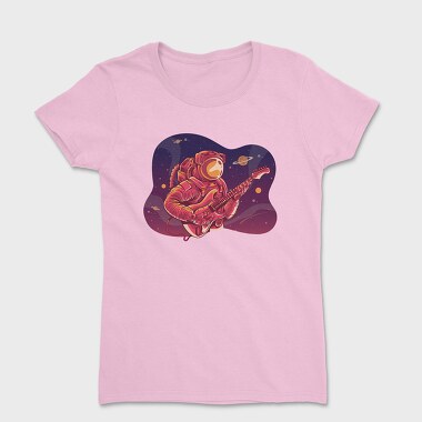 Astronout Guitar, Women's T-Shirt