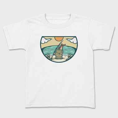Kids' T-Shirt, Bass Fishing 4