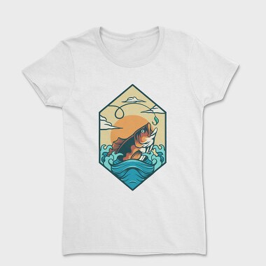 Bass Fishing 5, Women's T-Shirt