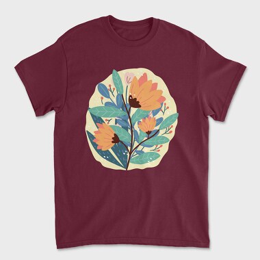 Bouquet of Flowers 5, Unisex Men's T-Shirt