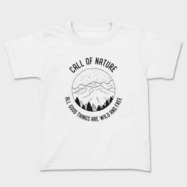 Call of Nature, Kids' T-Shirt