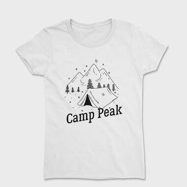 Camp Peak, Women's T-Shirt