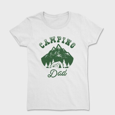 Camping Dad, Women's T-Shirt