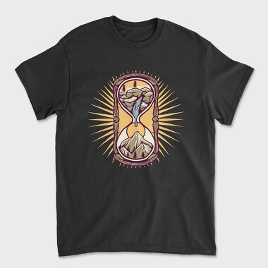 Camping Illustration 5, Unisex Men's T-Shirt