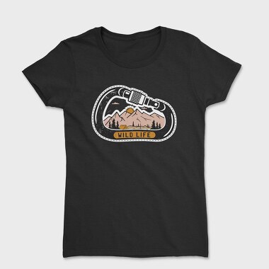 Carabiner Wild Life, Women's T-Shirt