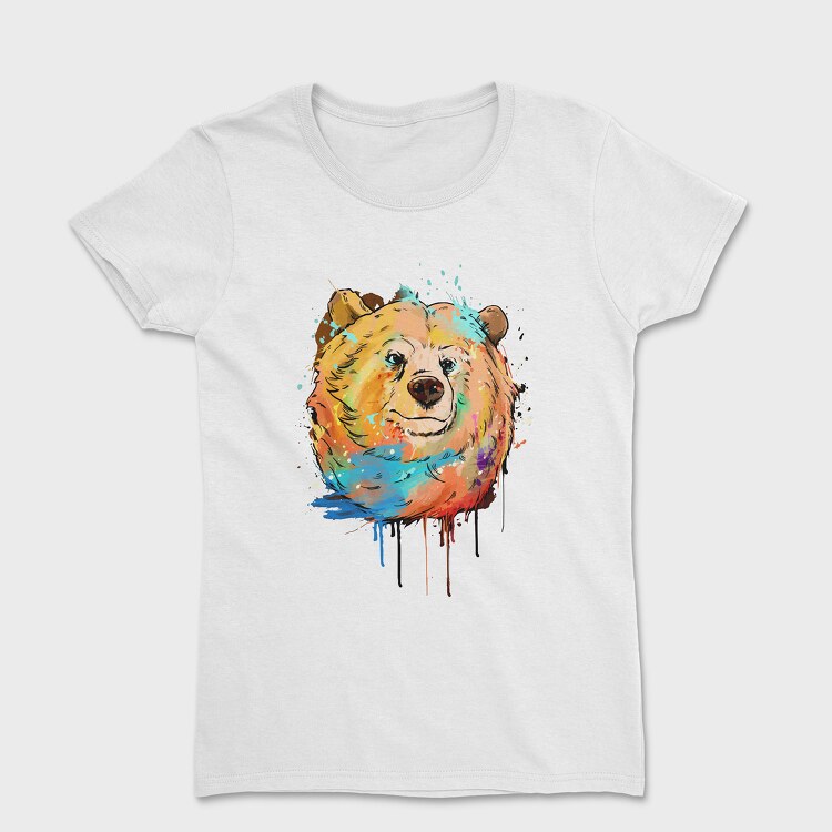Colorful Bear, Дамска Тениска