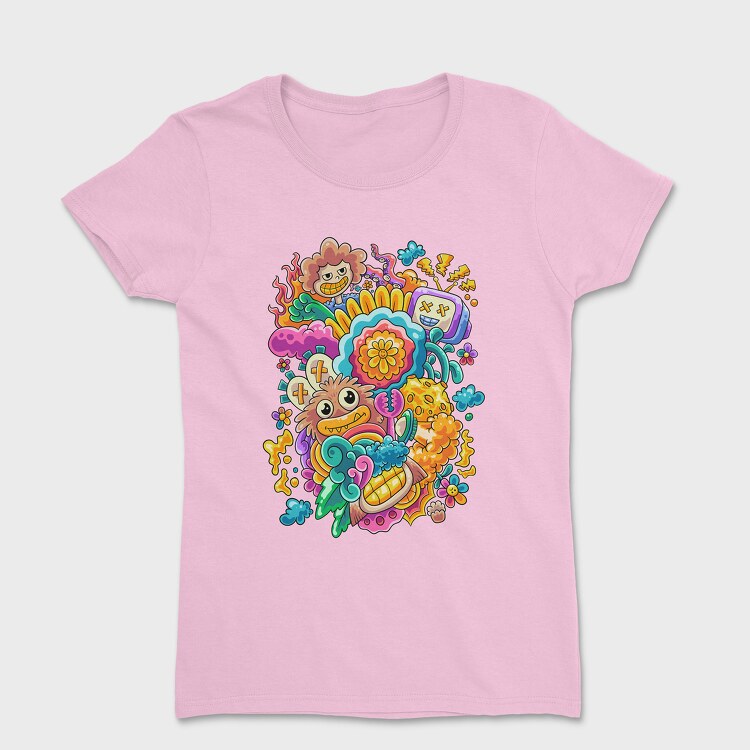 Colorful Collage, Women's T-Shirt