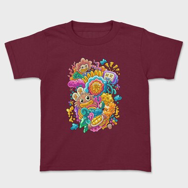 Colorful Collage, Kids' T-Shirt