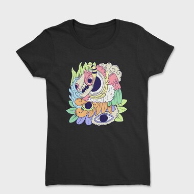 Colorful Creature 1, Women's T-Shirt