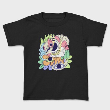 Colorful Creature 1, Kids' T-Shirt