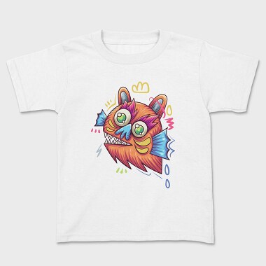 Colorful Creature 15, Kids' T-Shirt