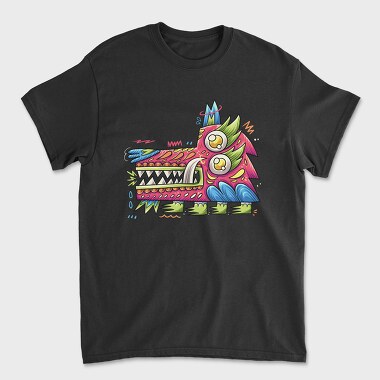Colorful Creature 19, Unisex Men's T-Shirt