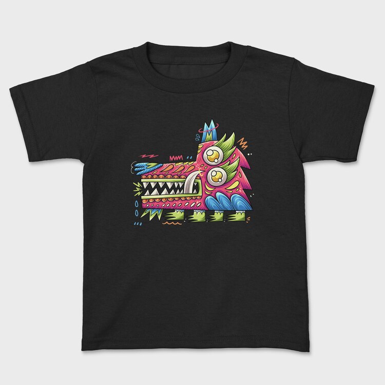 Colorful Creature 19, Kids' T-Shirt