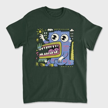 Colorful Creature 24, Unisex Men's T-Shirt