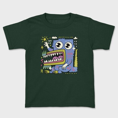 Colorful Creature 24, Kids' T-Shirt