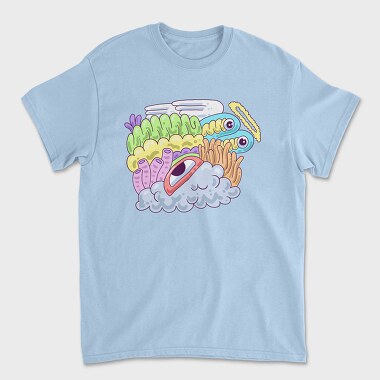 Colorful Creature 36, Unisex Men's T-Shirt