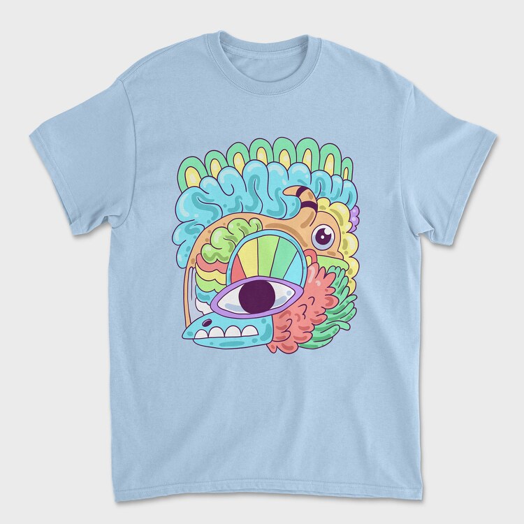 Colorful Creature 39, Unisex Men's T-Shirt