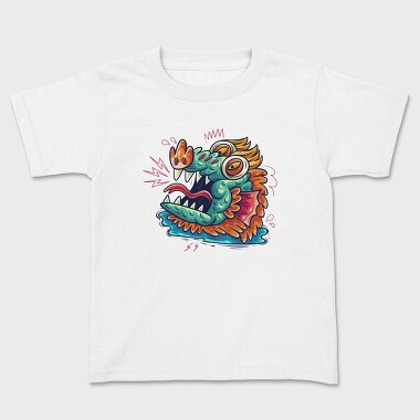 Colorful Creature 8, Kids' T-Shirt