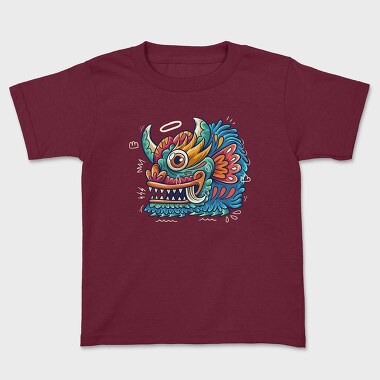 Colorful Creature, Kids' T-Shirt