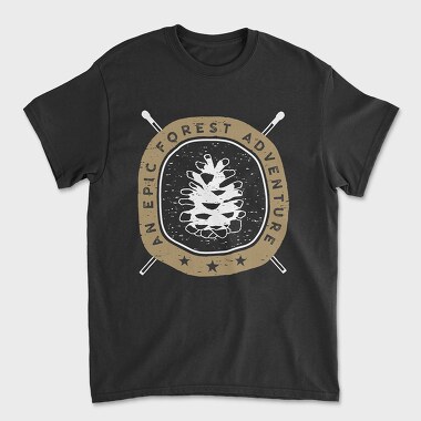 Epic Forest Adventure, Unisex Men's T-Shirt