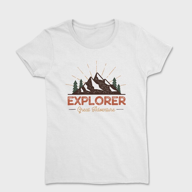 explorer great adventure, Дамска Тениска