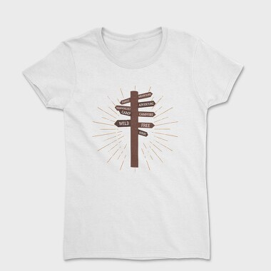Freedom Trail Signpost, Women's T-Shirt