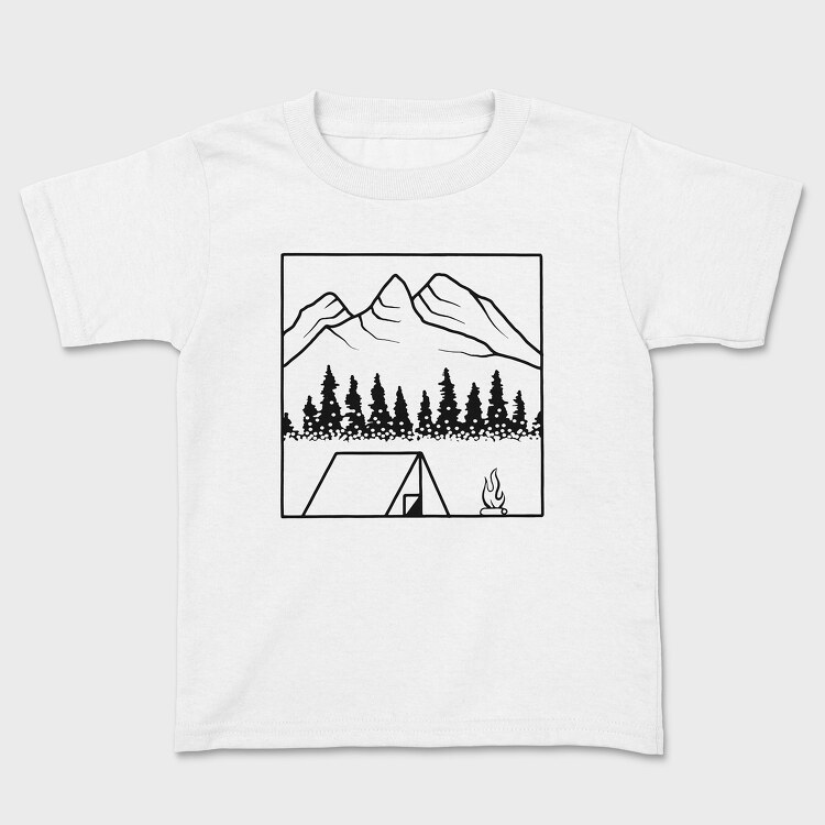 Geometric Landscape 10, Детска Тениска