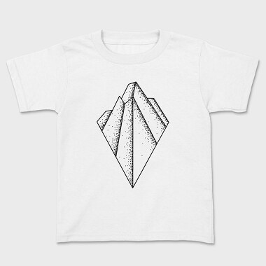 Geometric Landscape 3, Kids' T-Shirt