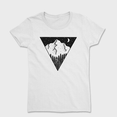 Geometric Landscape, Women's T-Shirt