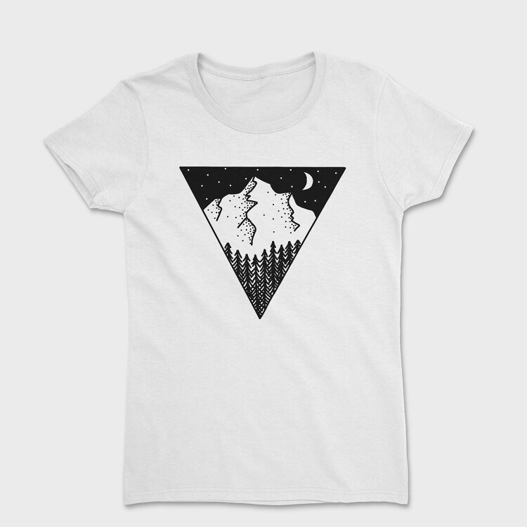Geometric Landscape, Дамска Тениска