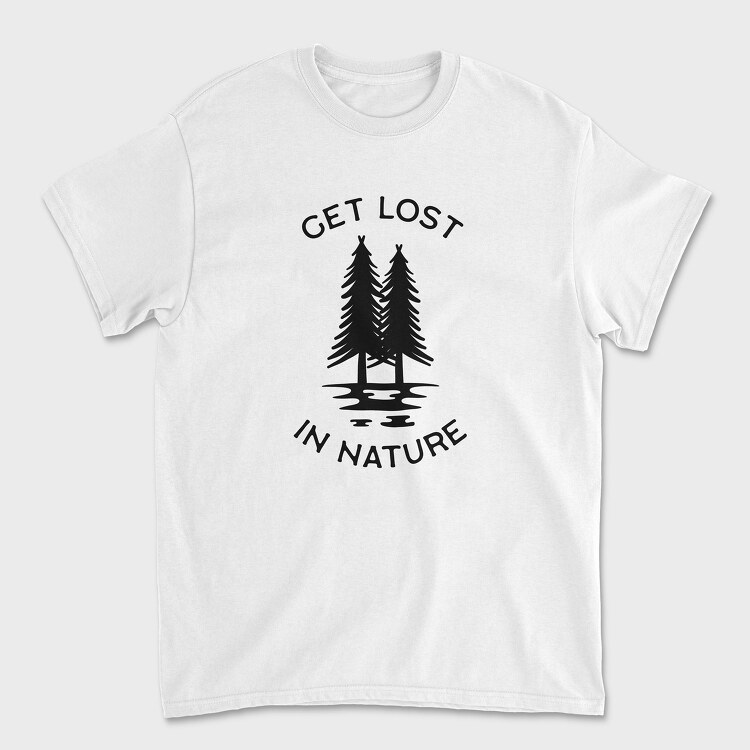 Get Lost in Nature, Unisex Men's T-Shirt