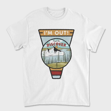 I Am Out, Unisex Men's T-Shirt
