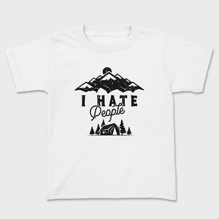 I Hate People Mountain, Детска Тениска