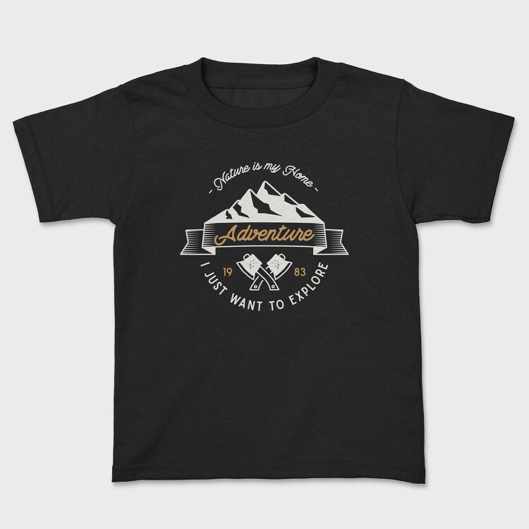 I Just Want to Explore, Kids' T-Shirt