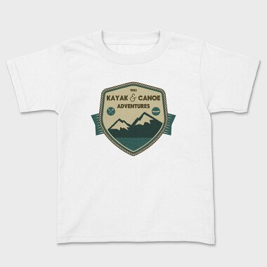 Kayak and Canoe Adventures, Kids' T-Shirt