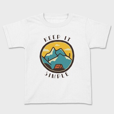 Keep It Simple 2, Kids' T-Shirt