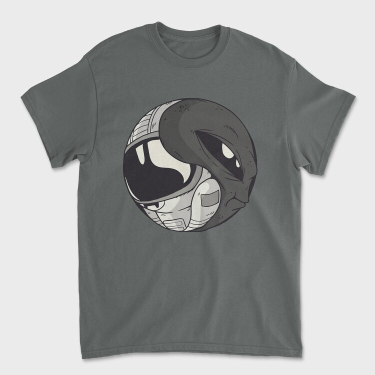 Space Yin & Yang, Unisex Men's T-Shirt