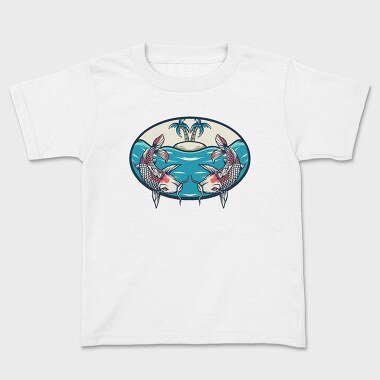 Koi Fish Illustration 4, Kids' T-Shirt