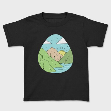 Landscape Nature 10, Kids' T-Shirt
