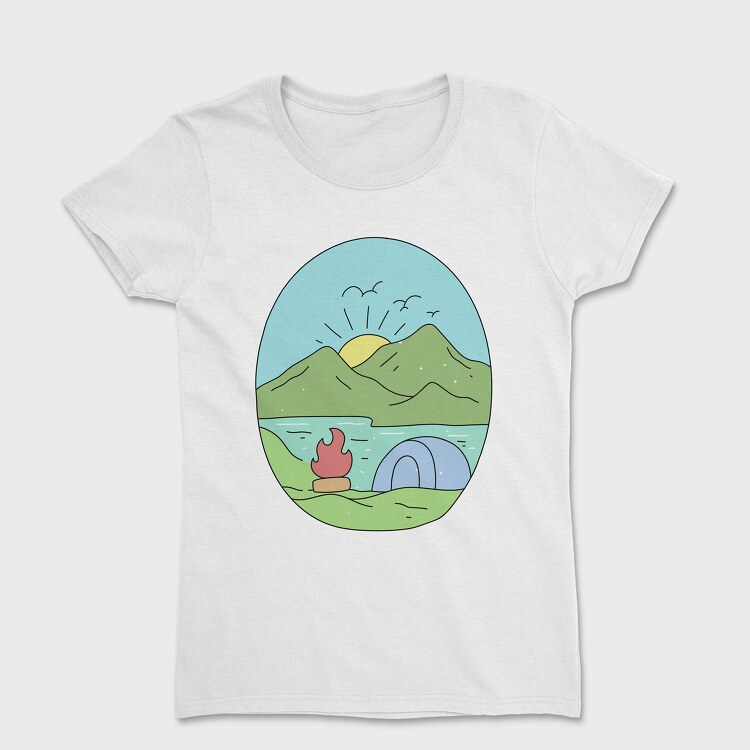 Landscape Nature 11, Women's T-Shirt