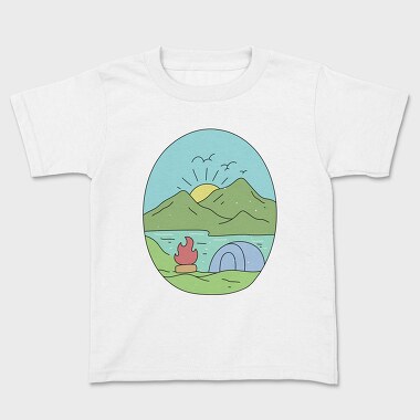 Landscape Nature 11, Kids' T-Shirt