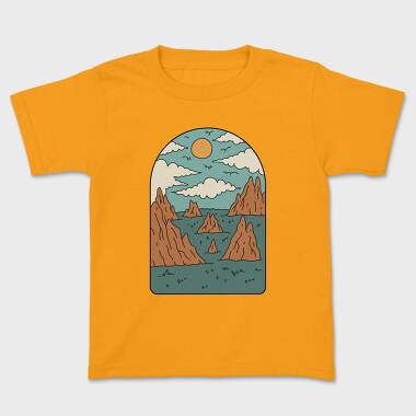 Landscape Nature, Kids' T-Shirt