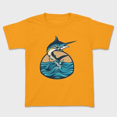 Marlin Fish 3, Kids' T-Shirt