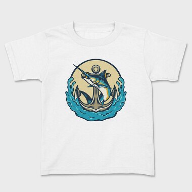 Marlin Fish, Kids' T-Shirt