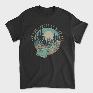 May the Forest Be With You, Unisex Men's T-Shirt