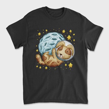 Moon Dog, Unisex Men's T-Shirt