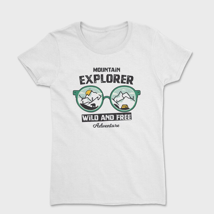 Mountain Explorer, Women's T-Shirt