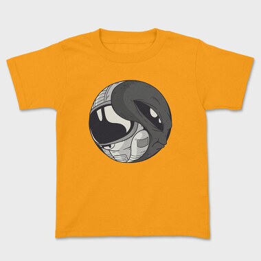 Space Yin & Yang, Kids' T-Shirt