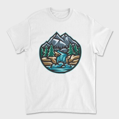 Nature Landscape, Unisex Men's T-Shirt