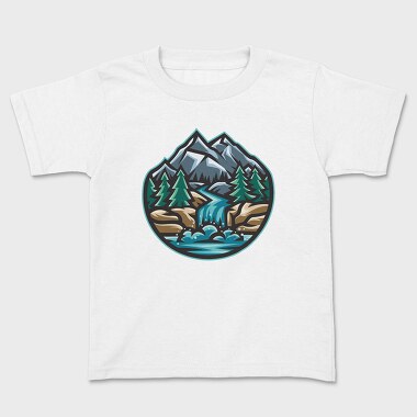 Nature Landscape, Kids' T-Shirt